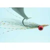 Fly Fishing^ Clouser Minnow Grey/White 6 - Your Premium Fishing Gear Store Rods Lines Baits Accessories