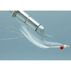 Fly Fishing^ Clouser Minnow-#2/0- Gry/Wht - Your Premium Fishing Gear Store Rods Lines Baits Accessories