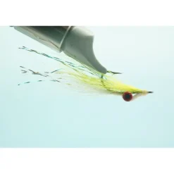 Fly Fishing^ Clouser's Deep Minnow Chartreuse/White - Your Premium Fishing Gear Store Rods Lines Baits Accessories