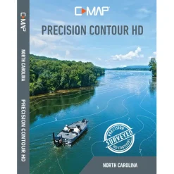 Fishing Line^ C-Map North Carolina Precision Contour HD Map Card - Your Premium Fishing Gear Store Rods Lines Baits Accessories