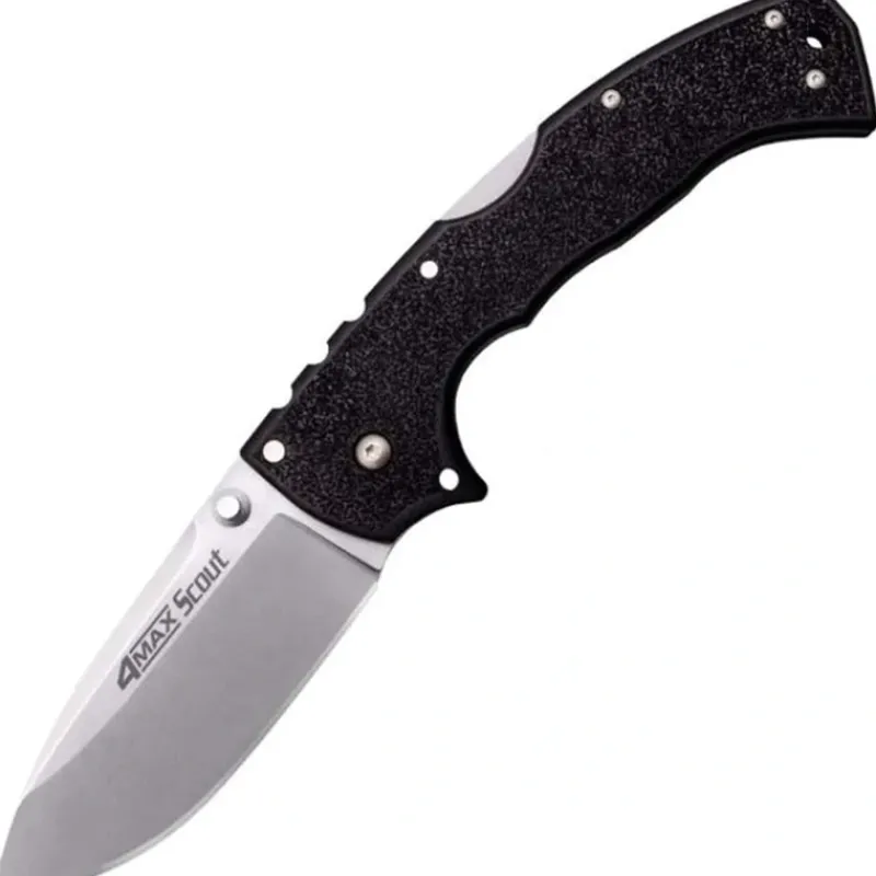Shop All^ Cold Steel 4-Max Scout Folding Knife, 4" Blade, 10" OAL - Your Premium Fishing Gear Store Rods Lines Baits Accessories