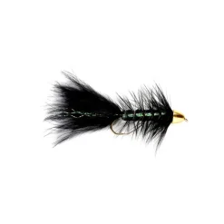 Fly Fishing^ Conehead Woolly Bugger Black - Your Premium Fishing Gear Store Rods Lines Baits Accessories