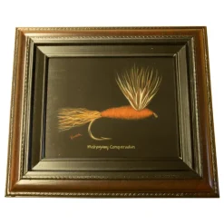 Shop All^ Conner Art Studio Framed Mahogany Comparadun - Your Premium Fishing Gear Store Rods Lines Baits Accessories