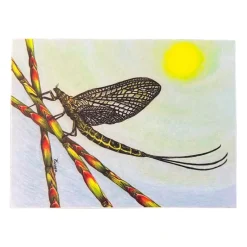 Shop All^ Conner Art Studio Green Drake Sticker - Your Premium Fishing Gear Store Rods Lines Baits Accessories