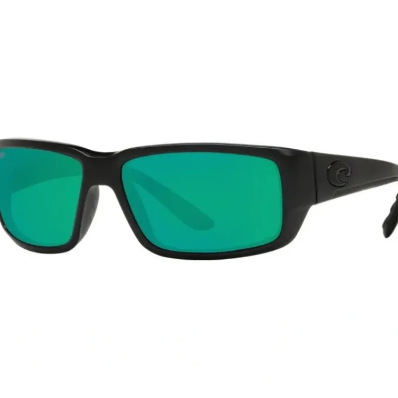 Shop All^ Costa Fantail Sunglasses Blackout Green Mirror 580P - Your Premium Fishing Gear Store Rods Lines Baits Accessories