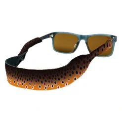 Shop All^ Croakies Croakie Print Brown Fish Skin - Your Premium Fishing Gear Store Rods Lines Baits Accessories