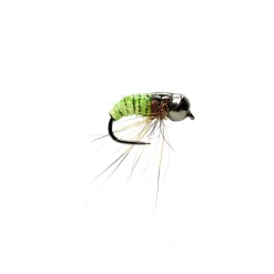 Shop All^ Croston's Car Wash Caddis Green Barbless - Your Premium Fishing Gear Store Rods Lines Baits Accessories
