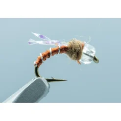 Shop All^ Crystal Midge Brown #18 - Your Premium Fishing Gear Store Rods Lines Baits Accessories