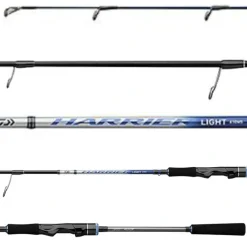 Fishing Line^ Daiwa HRSLJ610MLS Harrier Super Light Jigging Spinning Rod 6'10" - Your Premium Fishing Gear Store Rods Lines Baits Accessories