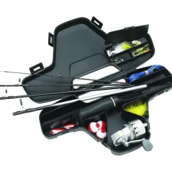 Fishing Line^ Daiwa MINICAST Minicast Spincast Travel Combo, 5 pc 4'6" UL Rod - Your Premium Fishing Gear Store Rods Lines Baits Accessories