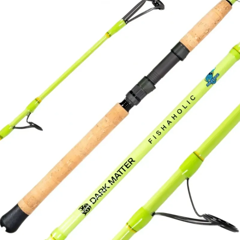 Fishing Line^ Dark Matter Fishaholic Inshore Spinning Rods - Your Premium Fishing Gear Store Rods Lines Baits Accessories