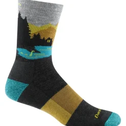 Shop All^ Darn Tough Men's Close Encounters Micro Crew Midweight with Cushion - Your Premium Fishing Gear Store Rods Lines Baits Accessories