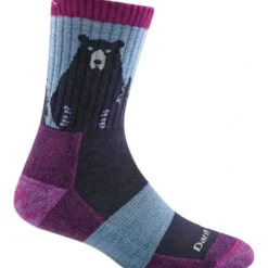 Shop All^ Darn Tough Womens Bear Town Micro Crew Sock Light Cushion - Your Premium Fishing Gear Store Rods Lines Baits Accessories