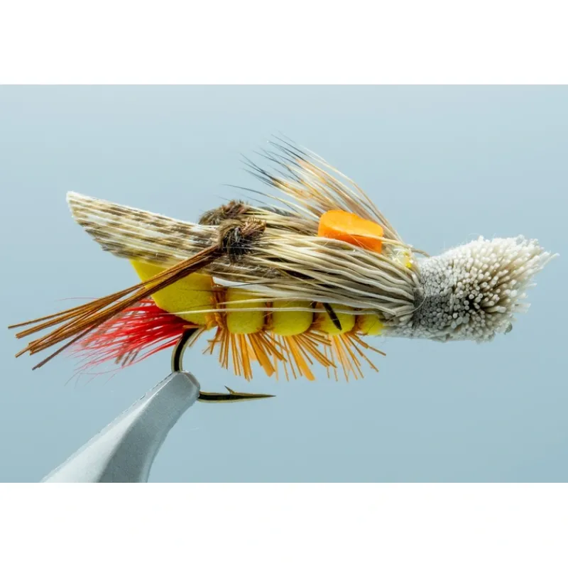 Shop All^ Dave's Hopper Hi Vis Foam Hopper #10 - Your Premium Fishing Gear Store Rods Lines Baits Accessories