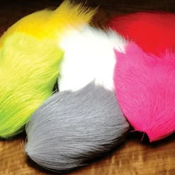 Shop All^ Deer Belly Hair Dyed From White - Your Premium Fishing Gear Store Rods Lines Baits Accessories