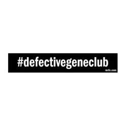 Shop All^ #defectivegeneclub Sticker Black - Your Premium Fishing Gear Store Rods Lines Baits Accessories