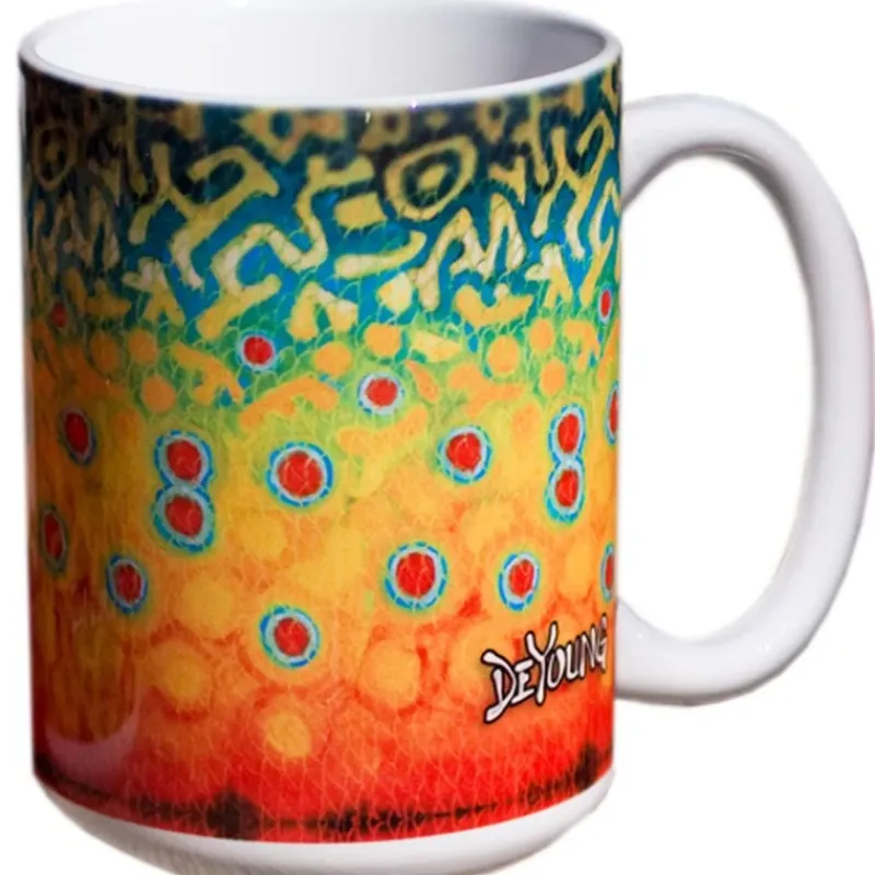 Shop All^ DeYoung Coffee Mug - Flank - Your Premium Fishing Gear Store Rods Lines Baits Accessories