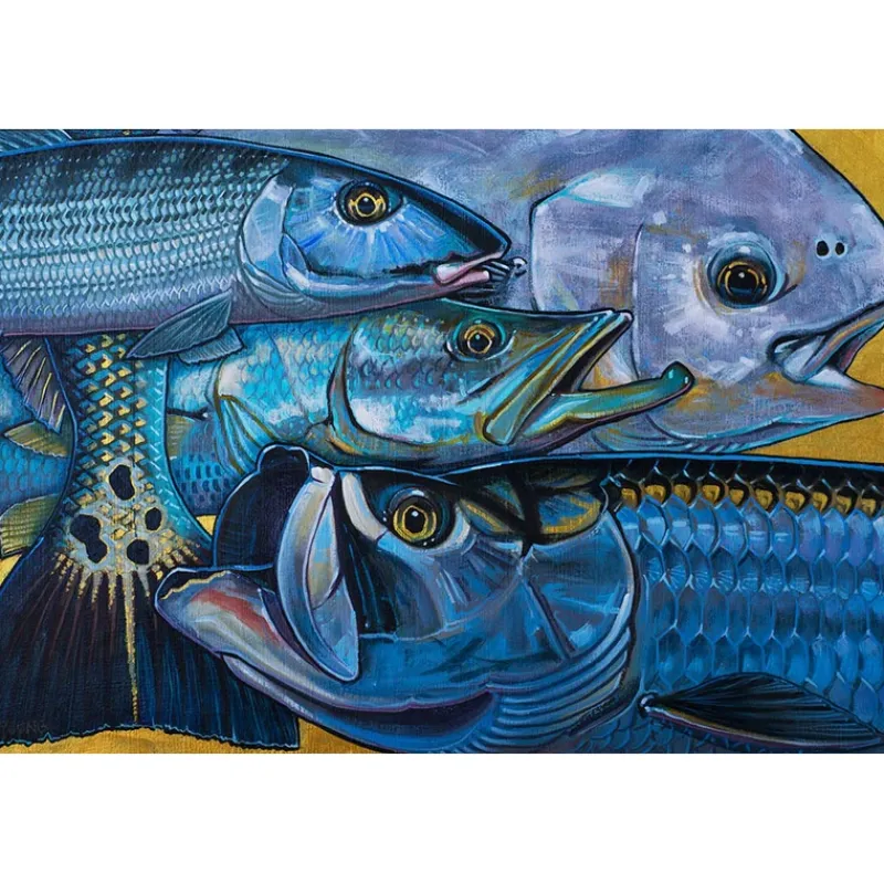 Shop All^ DeYoung Keys Grand Slam Canvas Print - Your Premium Fishing Gear Store Rods Lines Baits Accessories