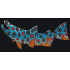 Fly Fishing^ DeYoung New Brown Trout Flank Sticker - Your Premium Fishing Gear Store Rods Lines Baits Accessories