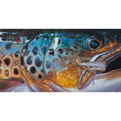 Shop All^ DeYoung Print - Abstract Brown - Chubby - Your Premium Fishing Gear Store Rods Lines Baits Accessories