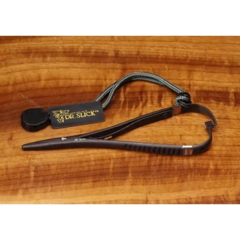 Shop All^ Dr. Slick Mitten Clamp, 5-1/2", Black, Straight - Your Premium Fishing Gear Store Rods Lines Baits Accessories