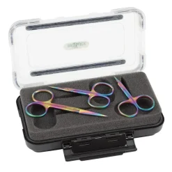Fly Fishing^ Dr. Slick Prism Scissors Gift Set in Large Fly Box - Your Premium Fishing Gear Store Rods Lines Baits Accessories