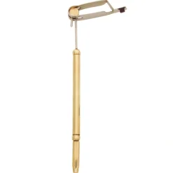 Fly Fishing^ Dr. Slick Rotary Hackle Plier (Large) w/Rubber Tubing on One Jaw w/ Half Hitch Tool - Your Premium Fishing Gear Store Rods Lines Baits Accessories