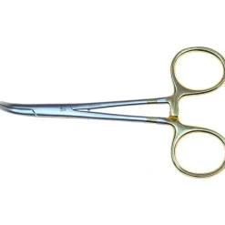 Shop All^ Dr. Slick Standard Clamp, 5-1/2", Gold Loops, Curved - Your Premium Fishing Gear Store Rods Lines Baits Accessories