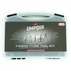 Fly Fishing^ Dreamstream 7pc Tying Tool Kit Blue - Your Premium Fishing Gear Store Rods Lines Baits Accessories