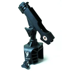 Rods^ Eagle Claw Deluxe Rod Holder Alum Boat Clamp for Fishing Rods, Black (AABRH) - Your Premium Fishing Gear Store Rods Lines Baits Accessories