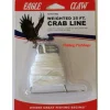 Fishing Line^ Eagle Claw Weighted 25ft Crab Throw Line - Your Premium Fishing Gear Store Rods Lines Baits Accessories