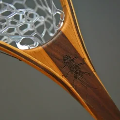 Fly Fishing^ Fat Jake 16"x12" - Stonefly Engraved - Classic Fly Fishing Traditional Landing Net - Your Premium Fishing Gear Store Rods Lines Baits Accessories