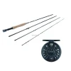 Fishing Line^ Fenwick NM906-4CBO Nighthawk Fly Combo, 4Pc, 9', 6wt Fly Rod w/Pflueger - Your Premium Fishing Gear Store Rods Lines Baits Accessories