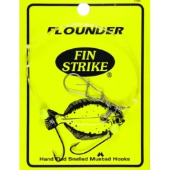 Shop All^ Fin Strike Flounder Rigs w/Snelled Hooks w/Corn Beads Sz9 - Your Premium Fishing Gear Store Rods Lines Baits Accessories