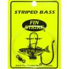 Bait^ Fin Strike Striped Bass Rigs Beak Octopus, Blk, Bait Rig w/Swivel & Sinker Slide - Your Premium Fishing Gear Store Rods Lines Baits Accessories