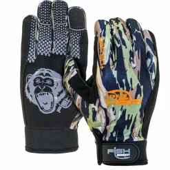 Shop All^ Fish Monkey Free Style Custom Fit Glove Marsh Medium - Your Premium Fishing Gear Store Rods Lines Baits Accessories