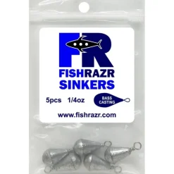 Shop All^ Fish Razr Bass Casting Sinkers - Your Premium Fishing Gear Store Rods Lines Baits Accessories