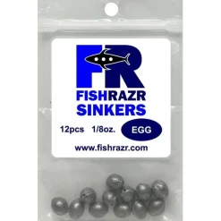 Bait^ Fish Razr Egg Sinkers - Your Premium Fishing Gear Store Rods Lines Baits Accessories