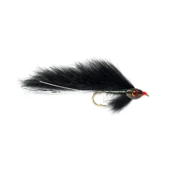 Fly Fishing^ Fish Skull Zonker Black - Your Premium Fishing Gear Store Rods Lines Baits Accessories