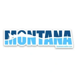 Fly Fishing^ Fishin' Montana Sticker - Your Premium Fishing Gear Store Rods Lines Baits Accessories