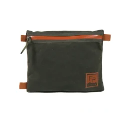 Shop All^ Fishpond Eagle's Nest Travel Pouch Peat Moss - Your Premium Fishing Gear Store Rods Lines Baits Accessories