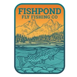 Shop All^ Fishpond Solitude Sticker 5" - Your Premium Fishing Gear Store Rods Lines Baits Accessories