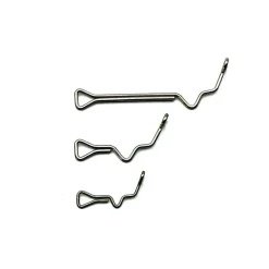 Fly Fishing^ Fish-Skull JS 15mm Articulated 60 Degree Jig Shank pkg of 25 - Your Premium Fishing Gear Store Rods Lines Baits Accessories