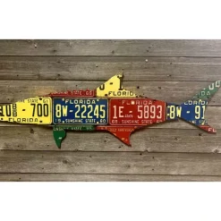 Shop All^ Florida Antique Cobia License Plate Art - Your Premium Fishing Gear Store Rods Lines Baits Accessories