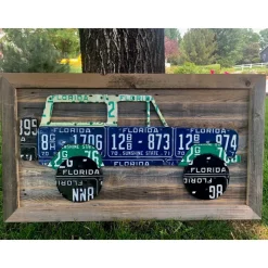 Shop All^ Florida Vintage Ford Bronco License Plate Art - Your Premium Fishing Gear Store Rods Lines Baits Accessories