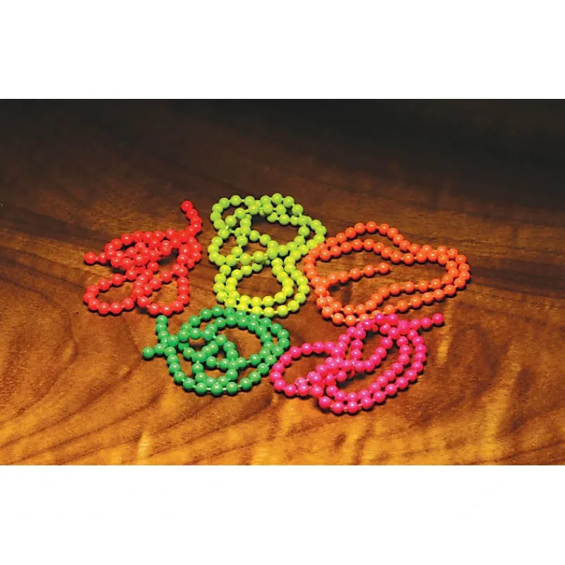 Shop All^ Flourescent Bead Chain Medium - Your Premium Fishing Gear Store Rods Lines Baits Accessories