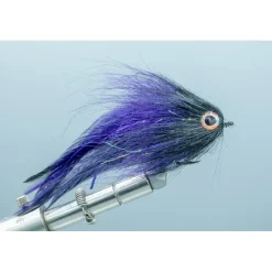 Bait^ FlyMen Big Game Brush Fly Purple & Black #6/0 - Your Premium Fishing Gear Store Rods Lines Baits Accessories