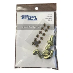 Bait^ FlyMen Fish-Skull Bandito Baitfish Head Green - Your Premium Fishing Gear Store Rods Lines Baits Accessories