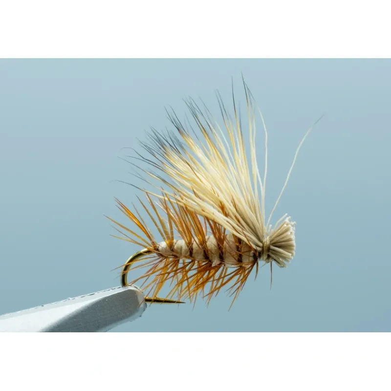 Shop All^ Foam Elk Hair Caddis Tan 1 Doz. - Your Premium Fishing Gear Store Rods Lines Baits Accessories