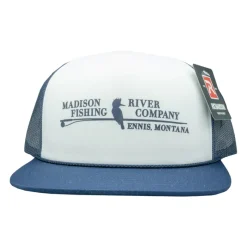 Shop All^ Foam Logo 113 Trucker White/Navy - Your Premium Fishing Gear Store Rods Lines Baits Accessories
